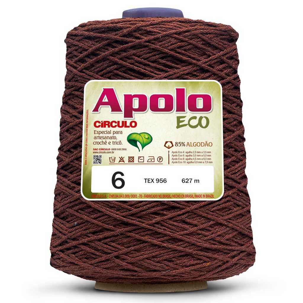 あんこページ✳︎ Barbante Apolo 600g N° 6 Cor: 7496