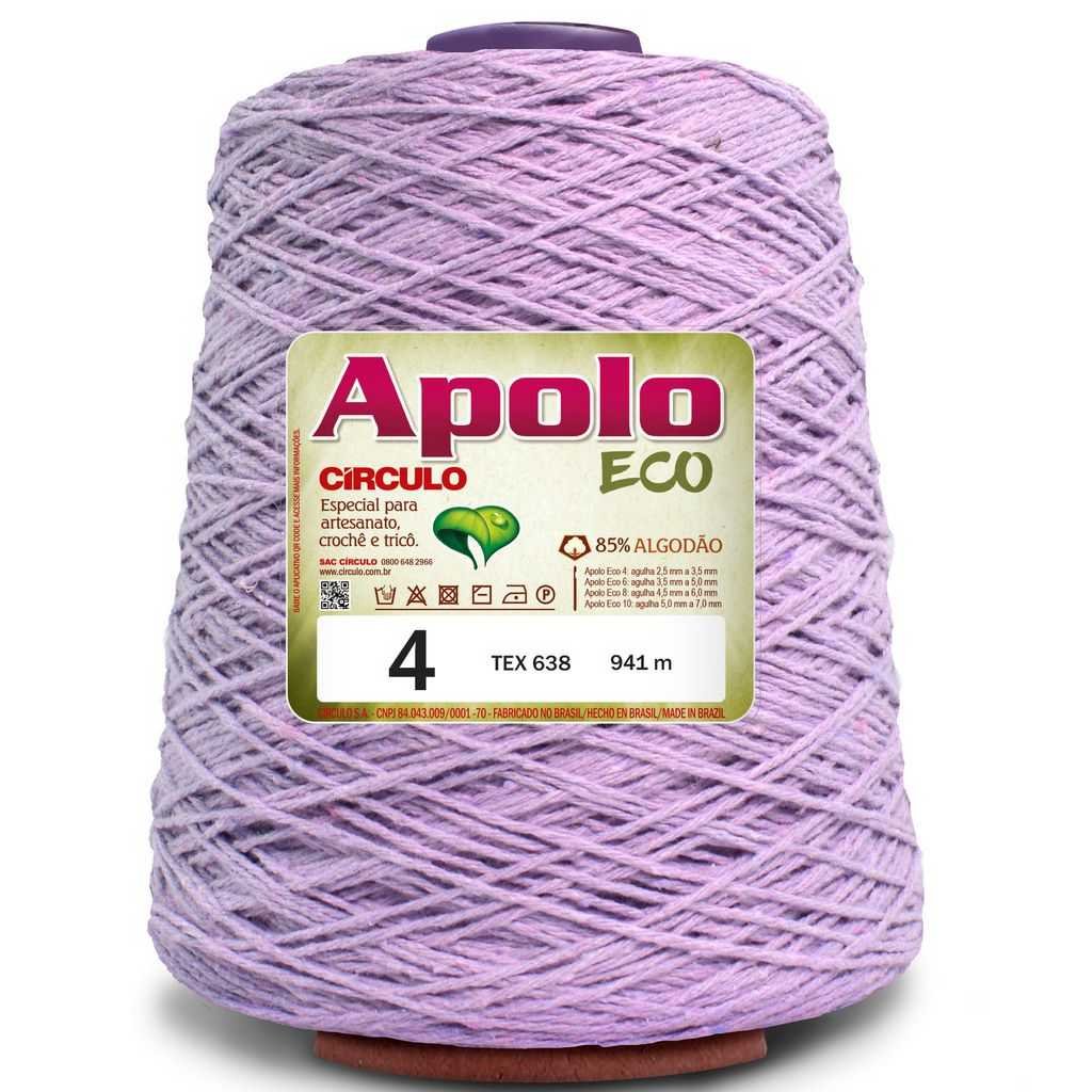 Barbantes Apolo 600g Nº4 - Viviane Aviamentos - Viviane Aviamentos