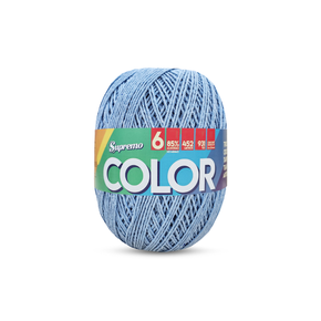 Supremo Color 400g N6 - Cor Azul Turquesa