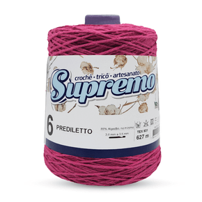 Barbante Supremo Prediletto 627M N6 - Cor Verde Jade