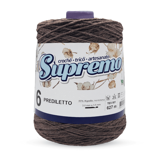Barbante Supremo Prediletto 627M N6 - Cor Marrom