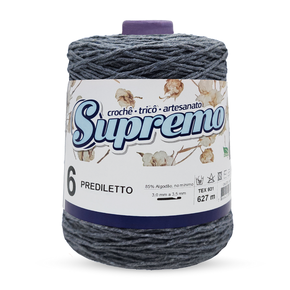 Barbante Supremo Prediletto 627M N6 - Cor Amarelo Médio